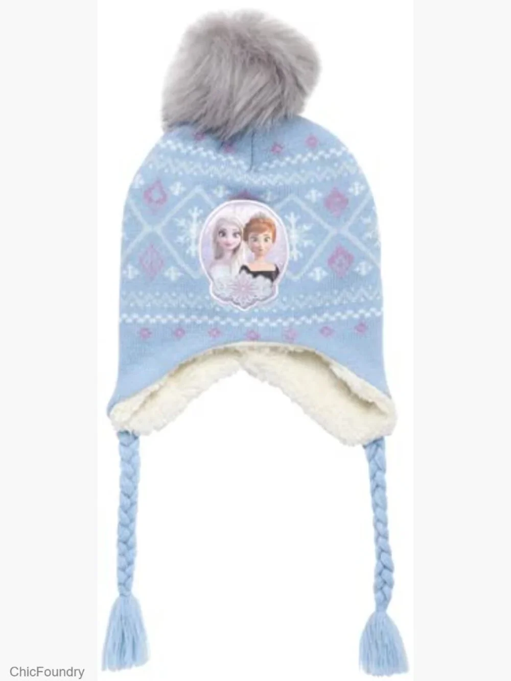 Girls Insulated Snow Glove Set with Hat & Scarf Toddler Little Kid